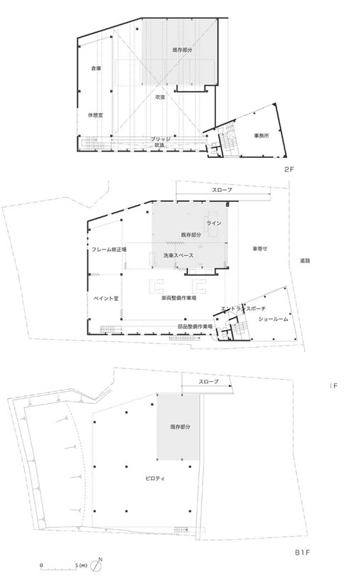 水谷自動車整備工場　間取り図