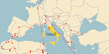 Map of Italy2