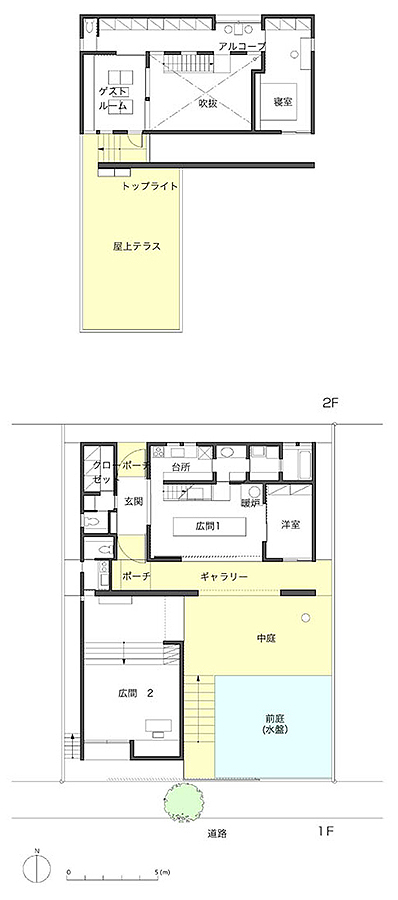 大野台の家 間取り図
